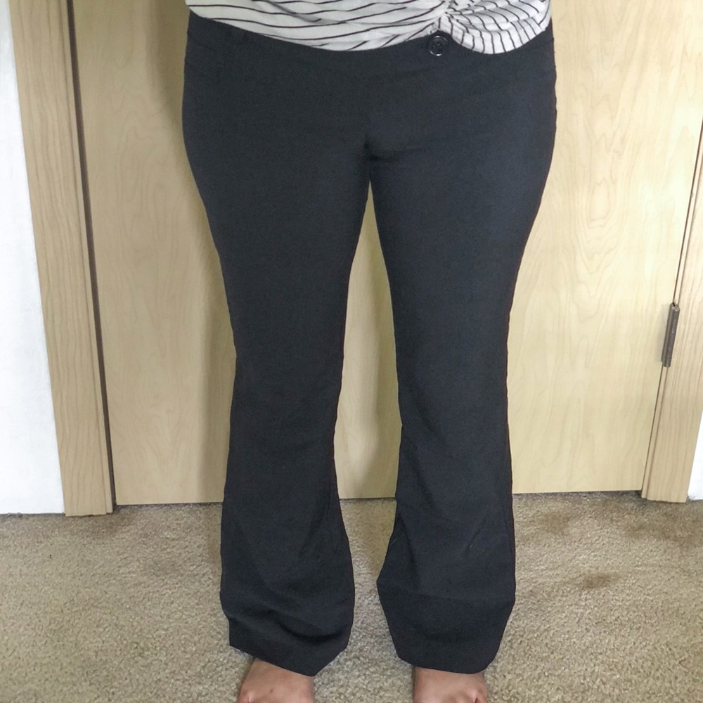 Black slacks